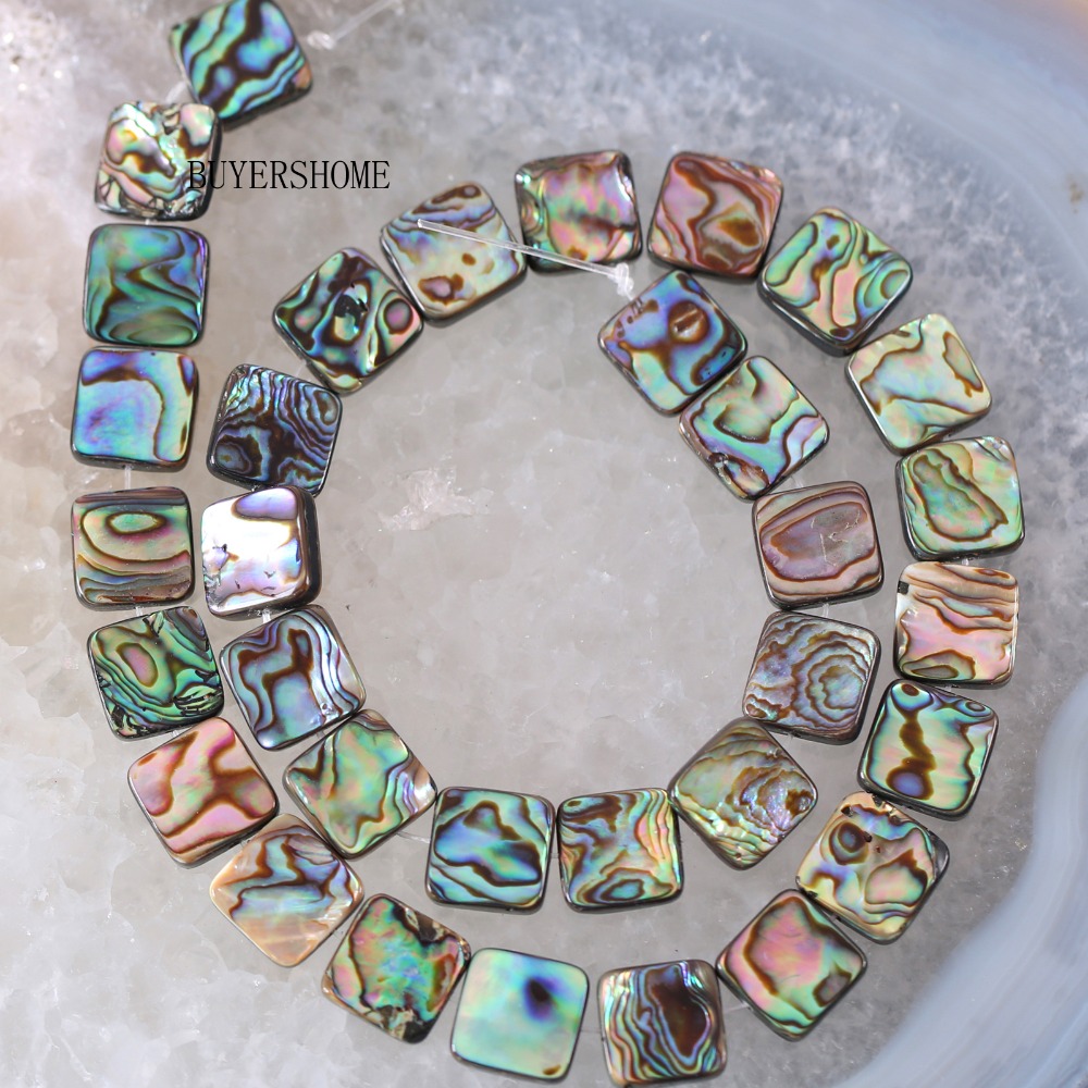 Jewelry Making New Zealand - Blu 12MM naturale nuova zelanda Abalone