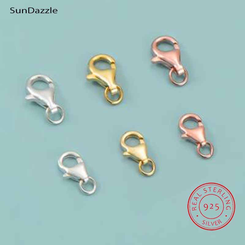 Jewelry Making Silver - 2 pz Genuino Reale Puro Solido