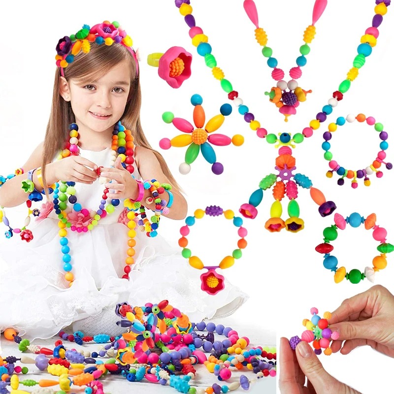 Jewelry Making For 5 Year Old - 188-608 pezzi Pop Perline Bambini Ragazze