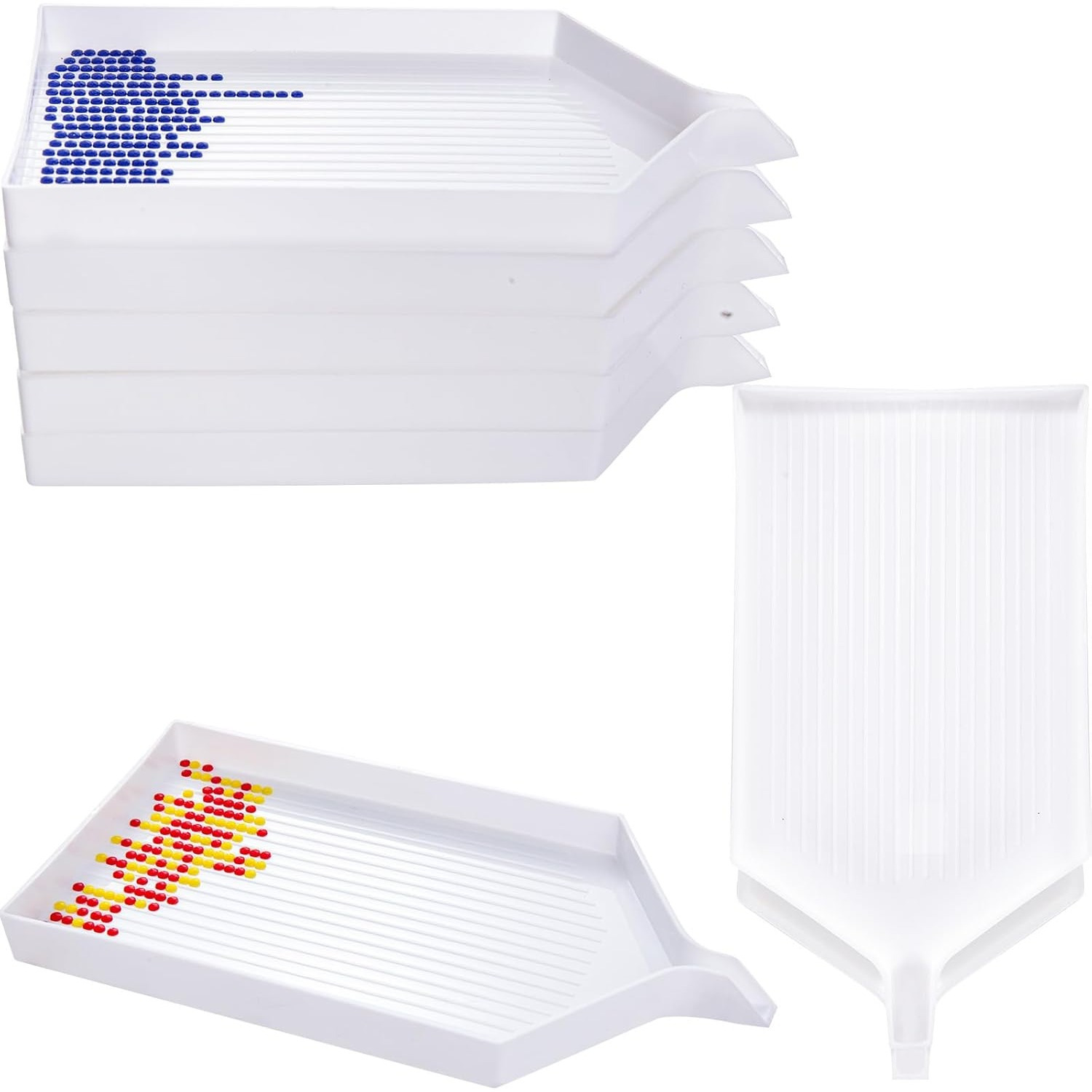 Bead Organizer Tray - Vassoi in Plastica per Diamond Painting