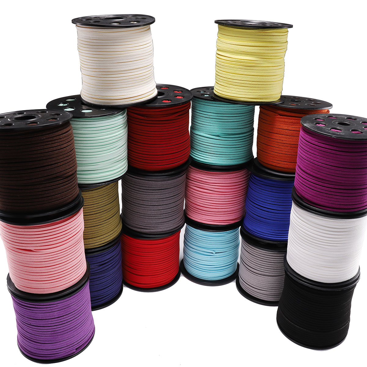 Bead Mat Velvet - 5-20M 2.5mm piatto in finta pelle