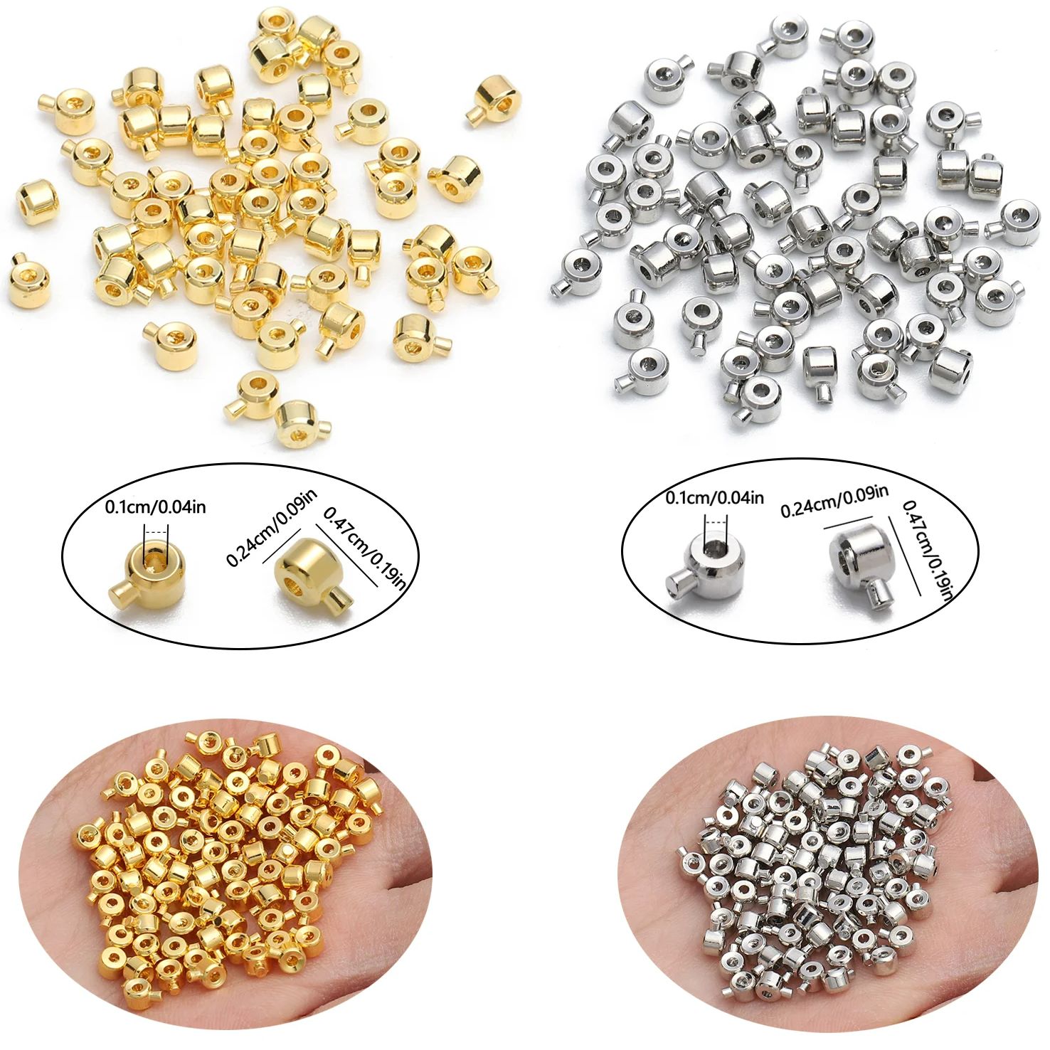Jewelry Making Rotary Tool - 10 Pz/lotto Posizionamento In Acciaio Inox