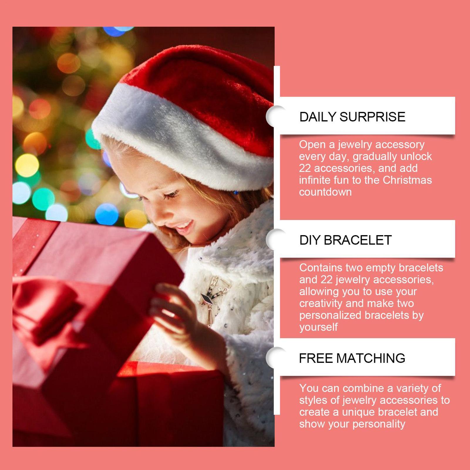 Jewelry Making Advent Calendar - Calendario dei gioielli Avvento 24 giorni