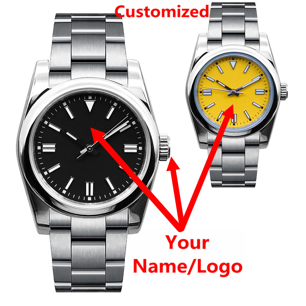 Making Custom Jewelry - Orologio da uomo con logo personalizzato,