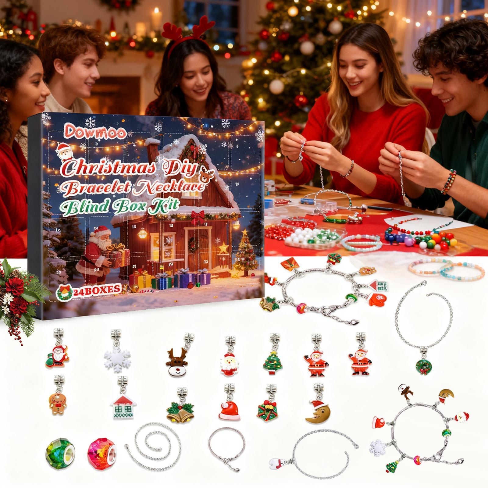 Jewelry Making Advent Calendar - Braccialetti con calendario dell'Avvento di Natale
