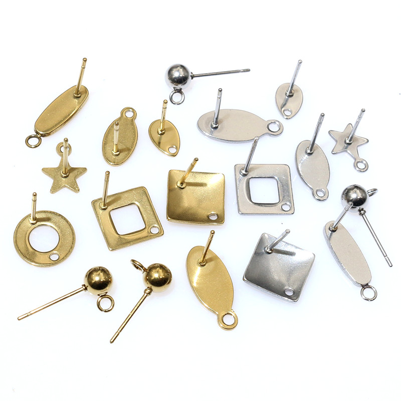 Jewelry Making Kits - 20pcs orecchini a bottone artigianali in