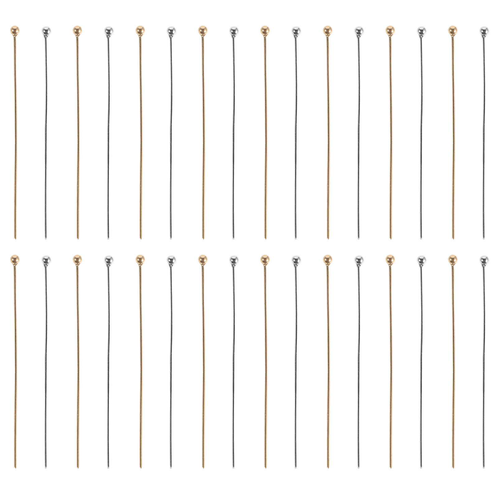 Jewelry Making Head Pins - 100 Pezzi di Perni con Testa