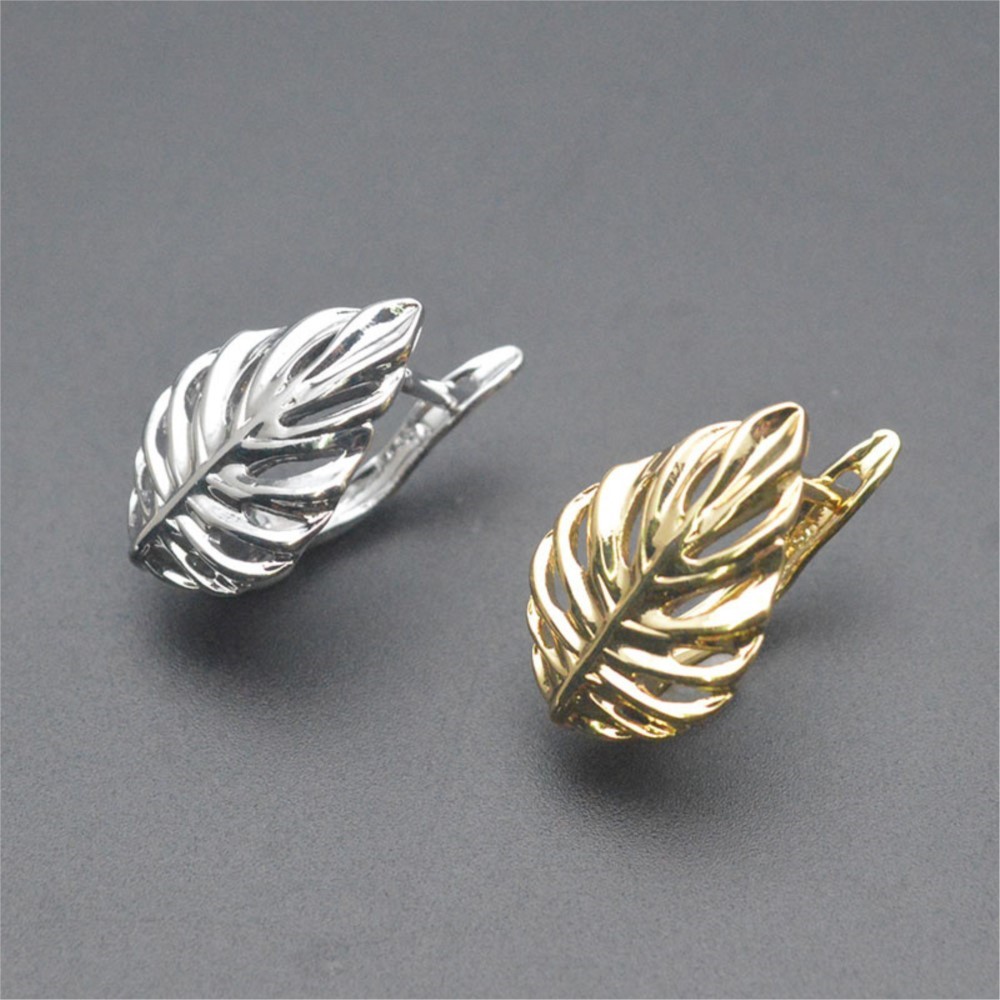 Jewelry Making Brass - 1/2 Pezzi Ganci per Orecchini a