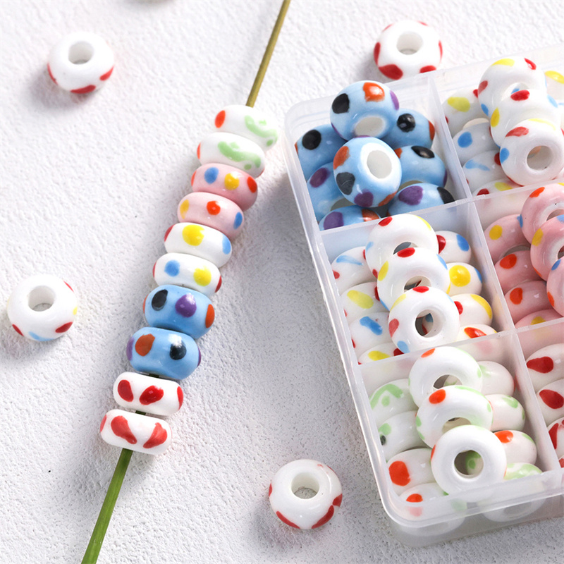 Jewelry Making For 5 Year Old - 6x15MM Perline sfuse colorate per bambini