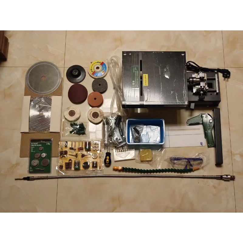 Jewelry Making Dc - Mini Sega da Tavolo 750W, Lucidatrice