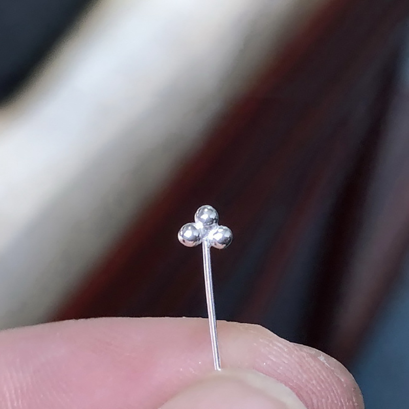 3 Perni a Sfera in Argento Ste - Jewelry Making Silver recensione e prezzo