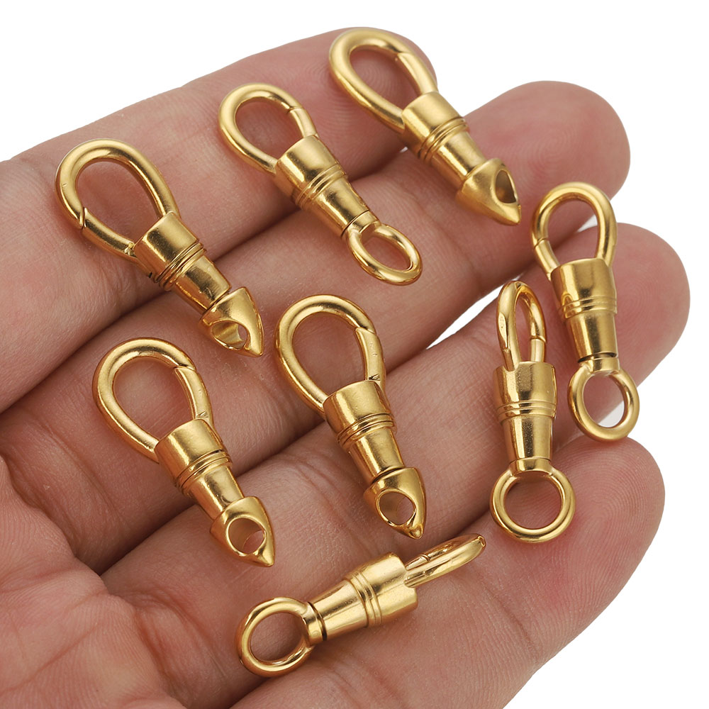 2 pz/lotto Borsa In Acciaio In - Lobster Clasp Silver recensione e prezzo