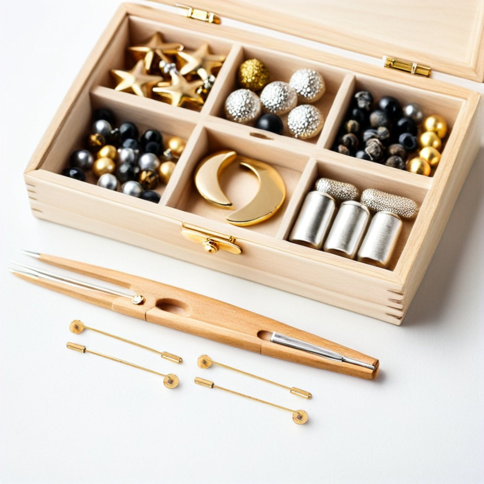 50 Set di Basi Rotonde Piatte  - Jewelry Making Head Pins recensione e prezzo