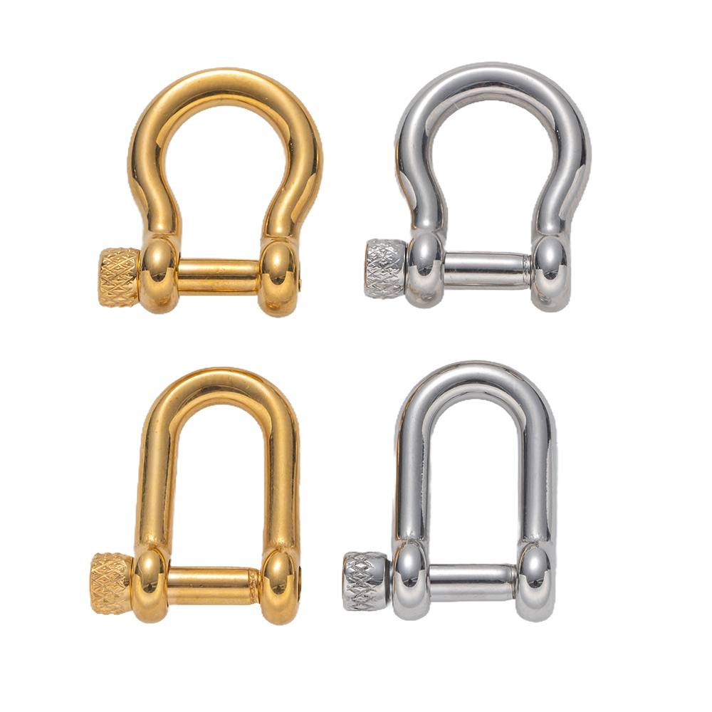 1 pz 304 In Acciaio Inox D-Rin - Jewelry Making Basics recensione e prezzo
