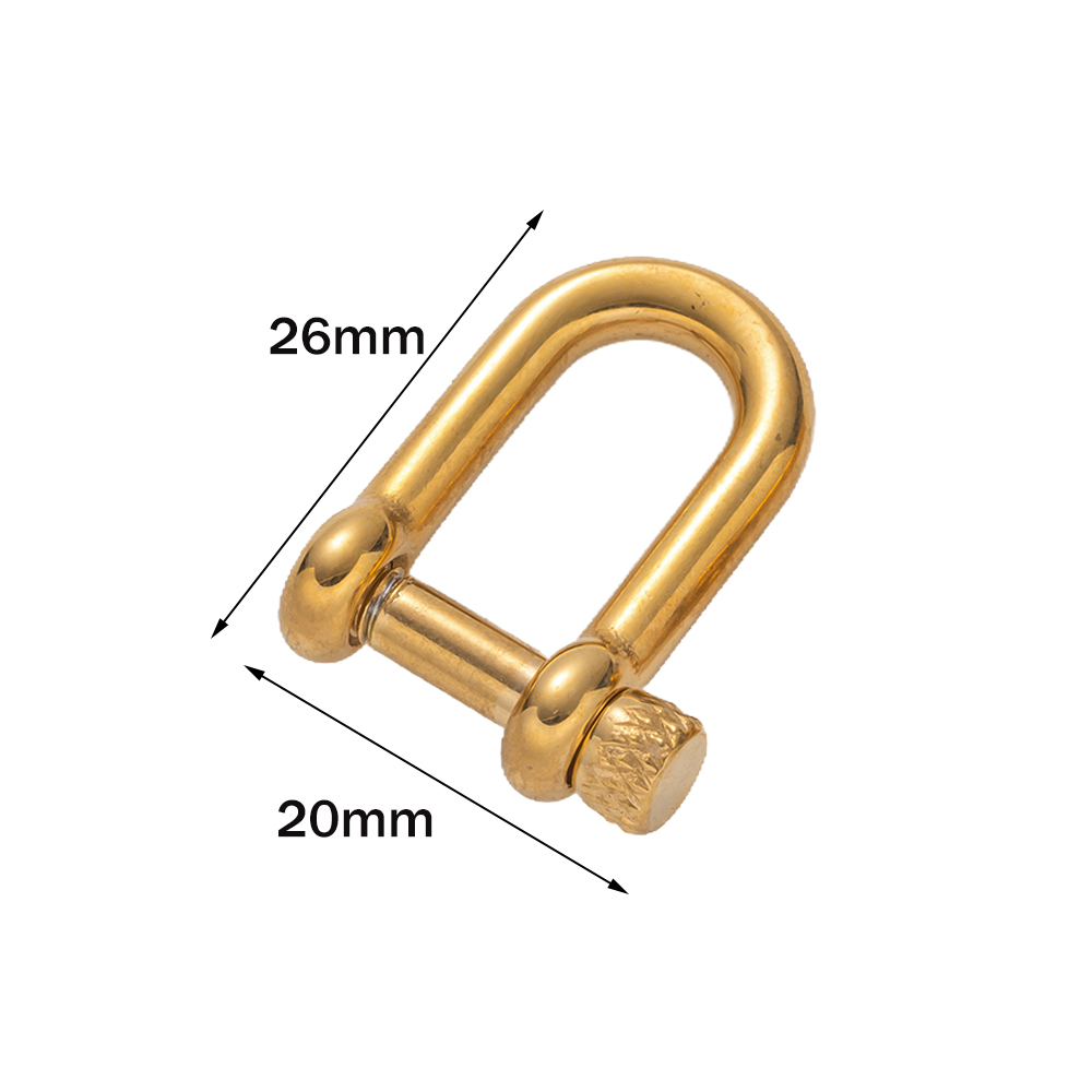 1 pz 304 In Acciaio Inox D-Rin - Jewelry Making Basics recensione e prezzo