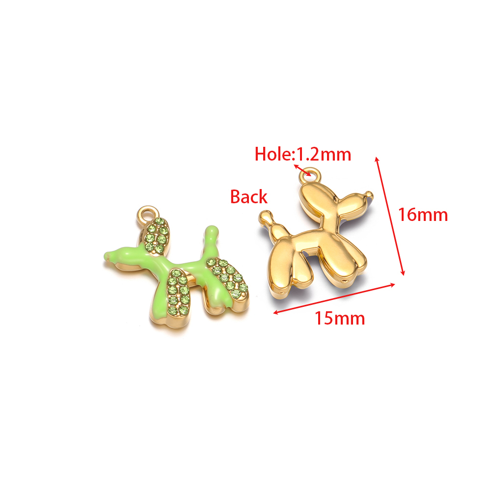 4 pz. Ciondoli a forma di cane - Jewelry Making For 5 Year Old recensione e prezzo