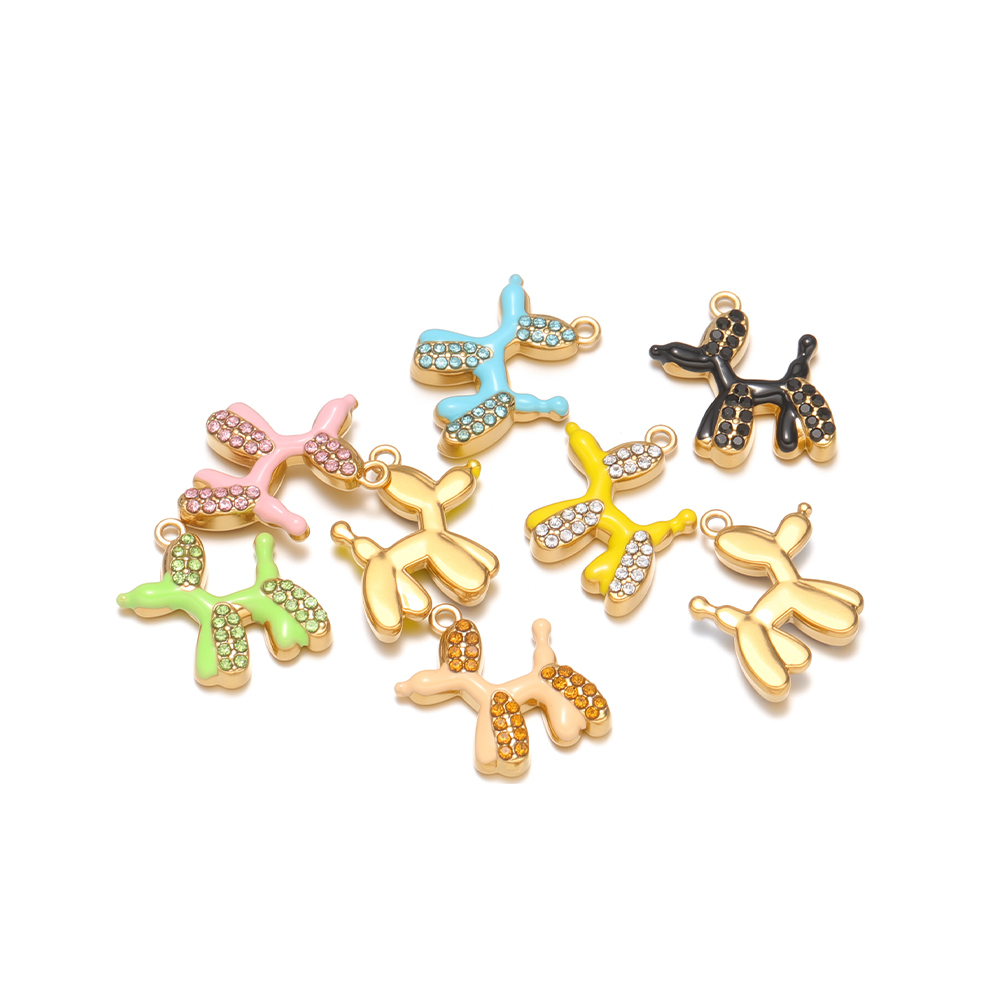 4 pz. Ciondoli a forma di cane - Jewelry Making For 5 Year Old recensione e prezzo