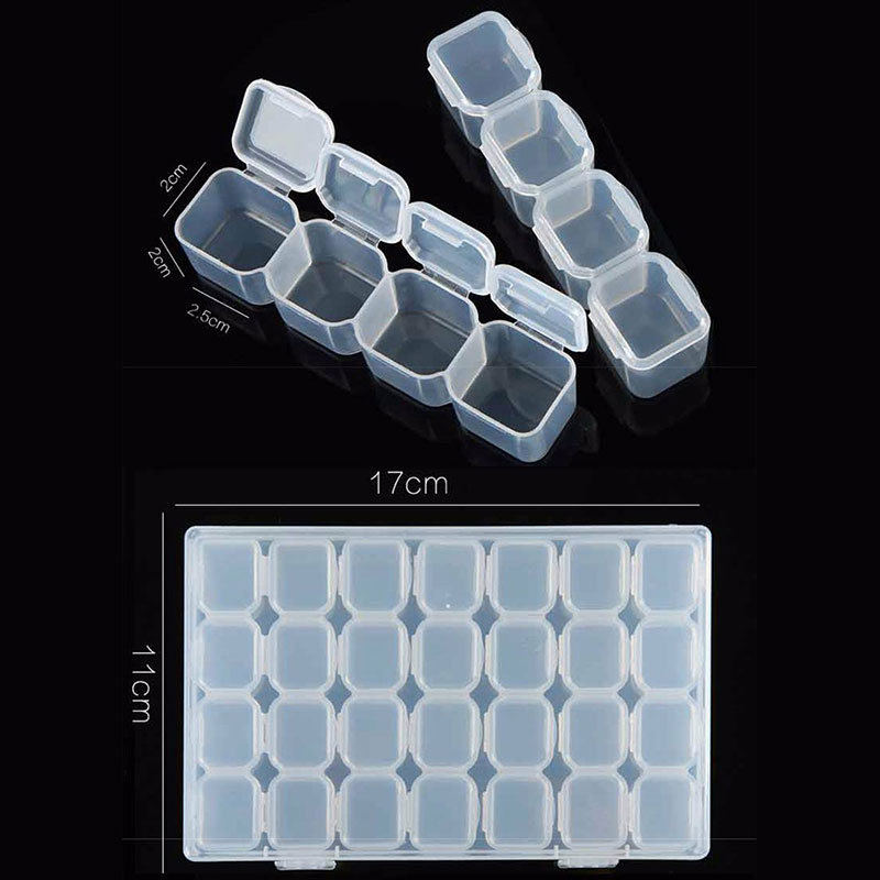 Scatola portaoggetti trasparen - Bead Organizer Tray recensione e prezzo