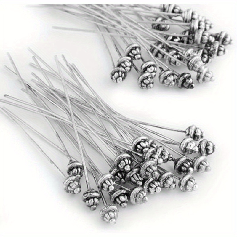 10 Aghi con Testa da 55mm/2,17 - Jewelry Making Head Pins recensione e prezzo