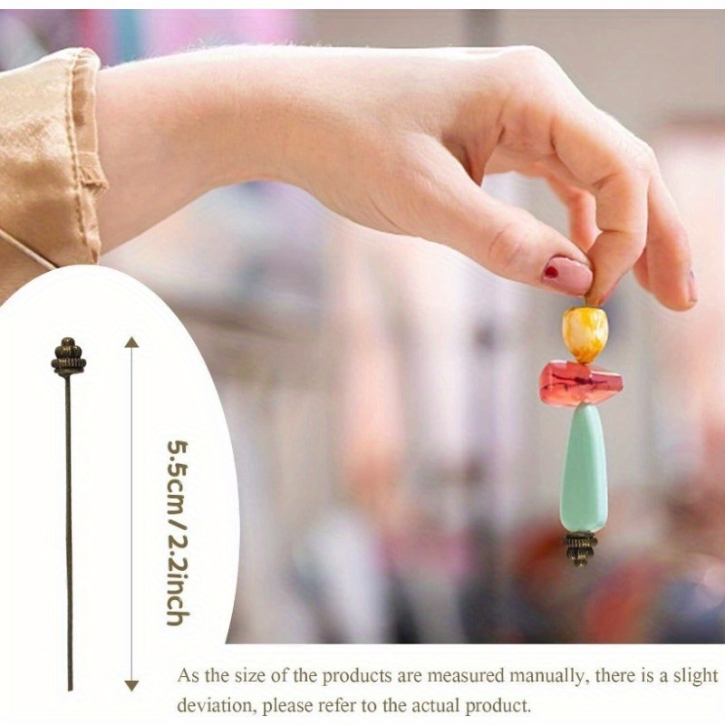 10 Aghi con Testa da 55mm/2,17 - Jewelry Making Head Pins recensione e prezzo