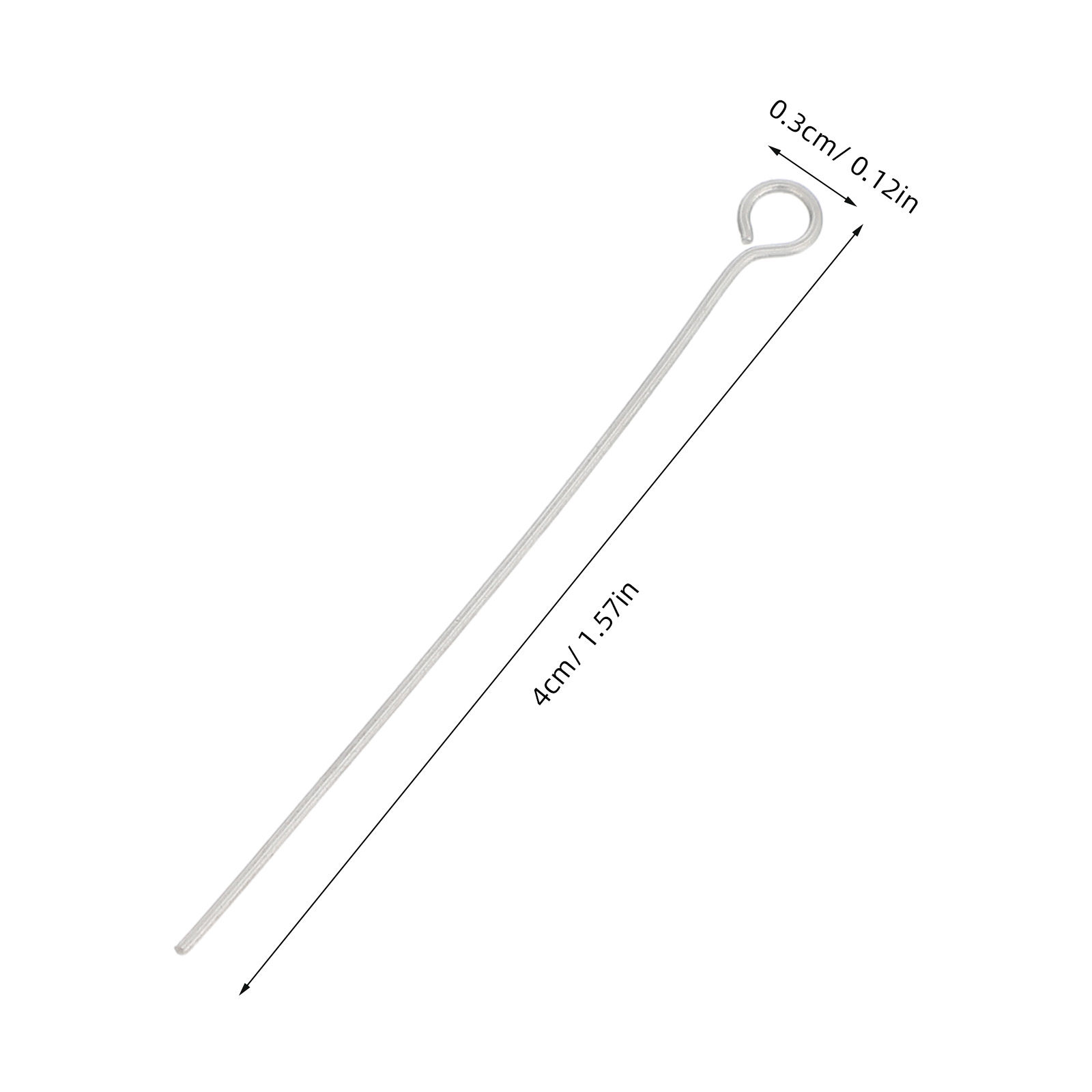 300 Pezzi di Perni con Occhiel - Jewelry Making Silver recensione e prezzo