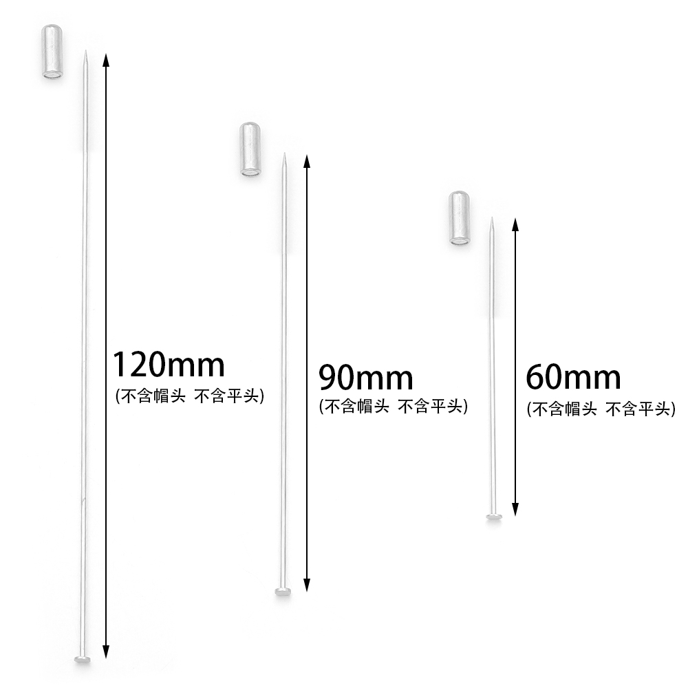 10 pz. spille in rame da 60/90 - Jewelry Making Head Pins recensione e prezzo