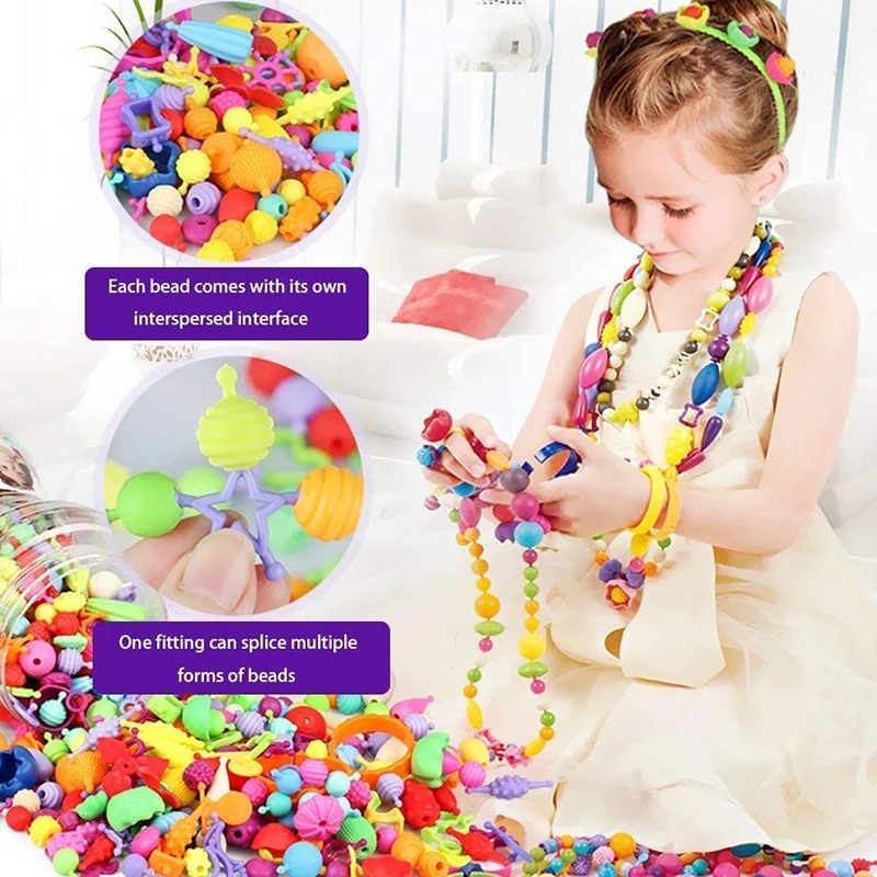 188-608 pezzi Pop Perline Bamb - Jewelry Making For 5 Year Old recensione e prezzo