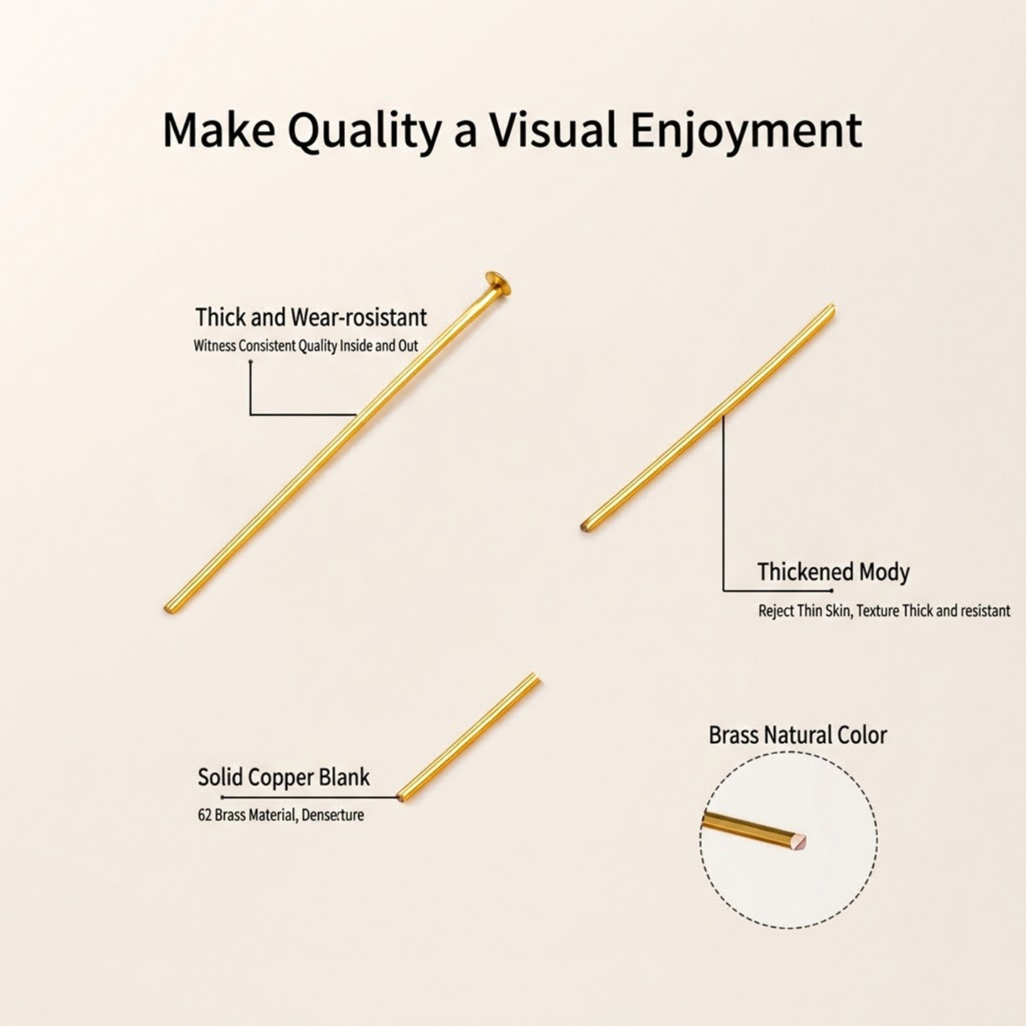 50 Pezzi Perni a Testa Piatta  - Jewelry Making Head Pins recensione e prezzo