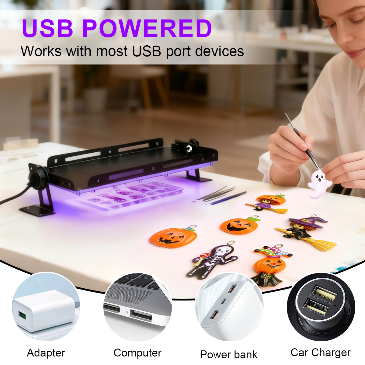 Lampada UV LED Portatile 50 96 - Jewelry Making Dc recensione e prezzo