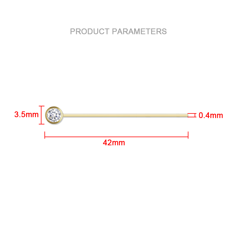 Aghi perni con testa in zircon - Jewelry Making Head Pins recensione e prezzo