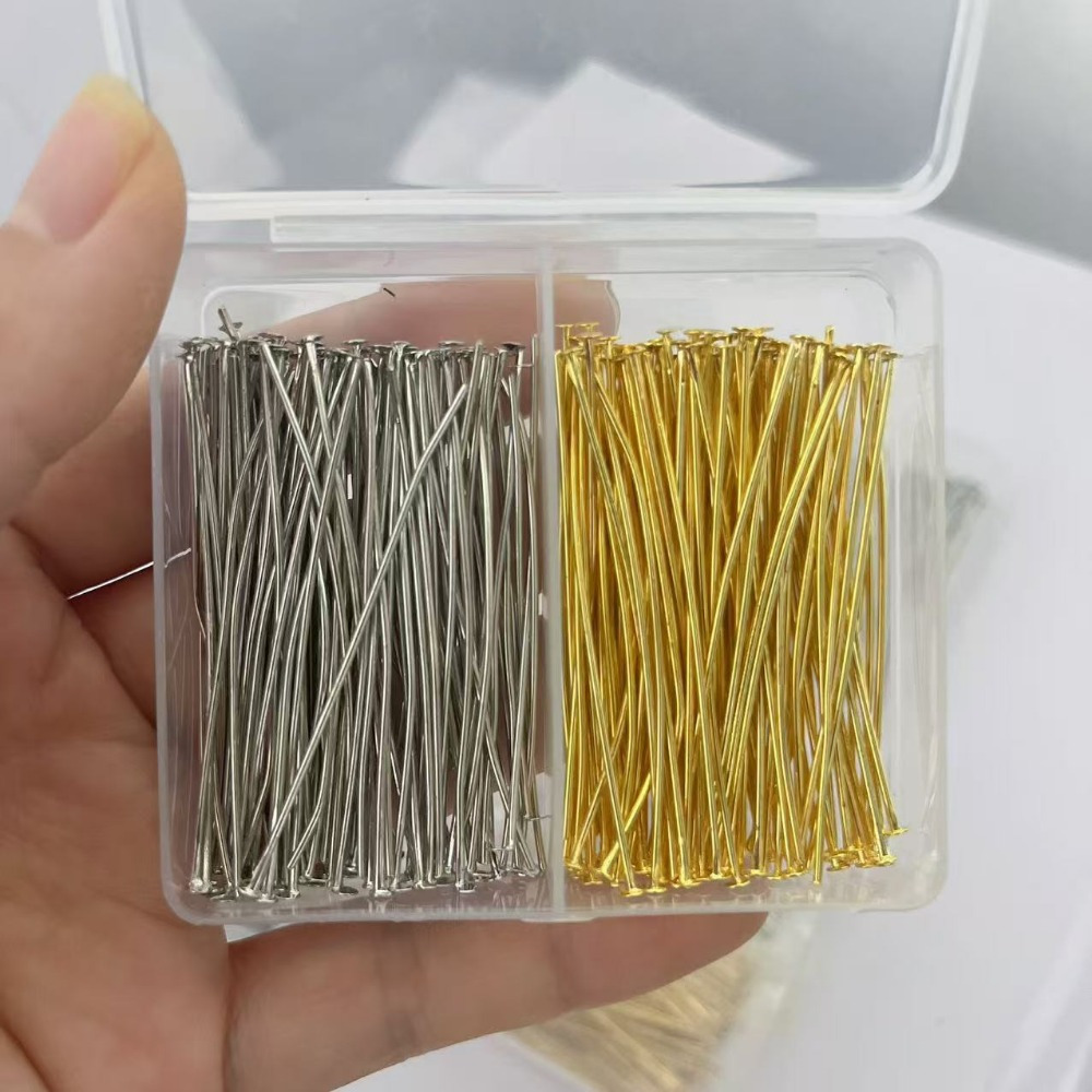 200 pz. Aghi con testa in ferr - Jewelry Making Head Pins recensione e prezzo