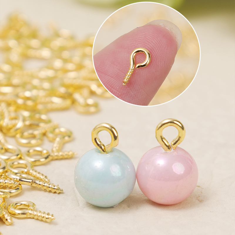 8/10mm Mini Vite Perni Occhiel - Jewelry Making Head Pins recensione e prezzo