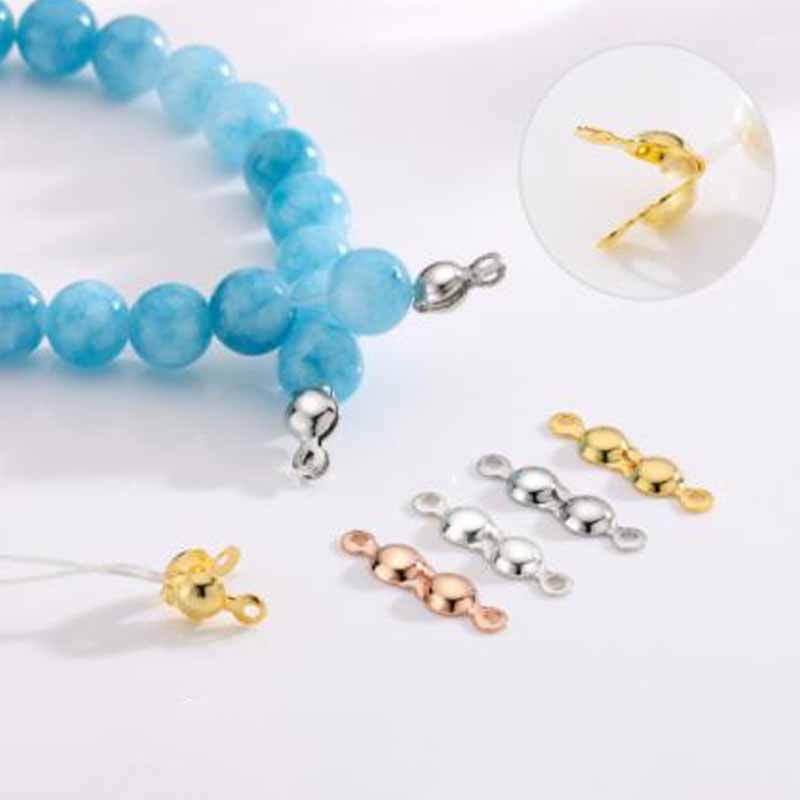 4 pz. Chiusure a clip in vero  - Jewelry Making Silver recensione e prezzo