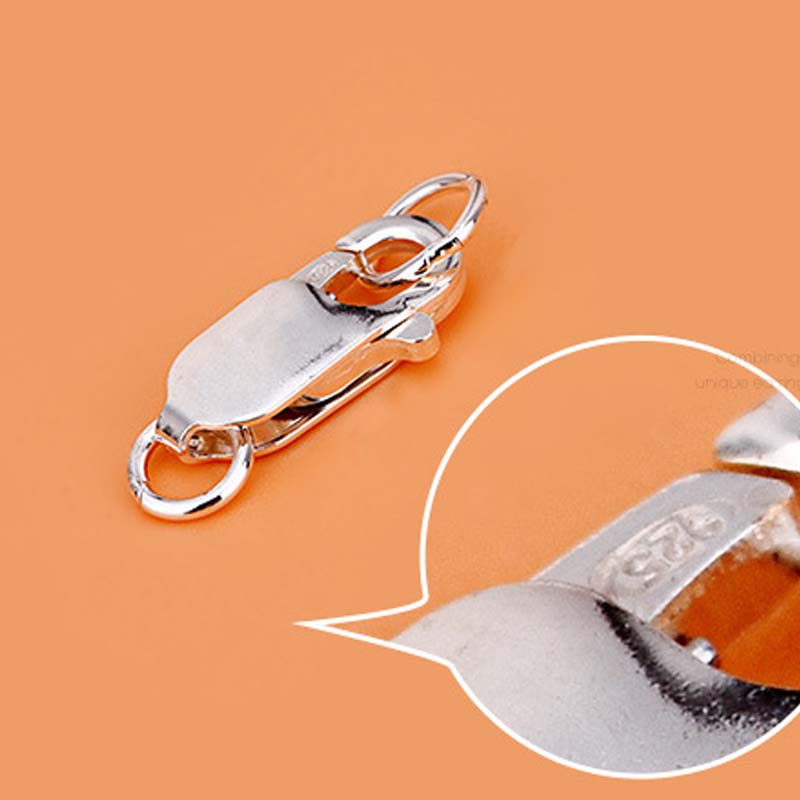 Autentico Chiusura a Moschetto - Lobster Clasp Silver recensione e prezzo