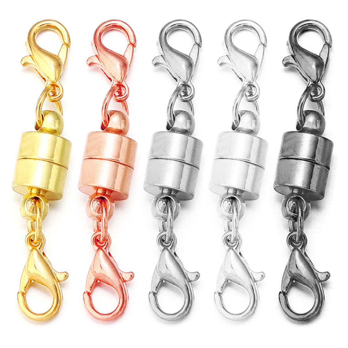 5 set/lotto chiusure magnetich - Jewelry Making Brass recensione e prezzo