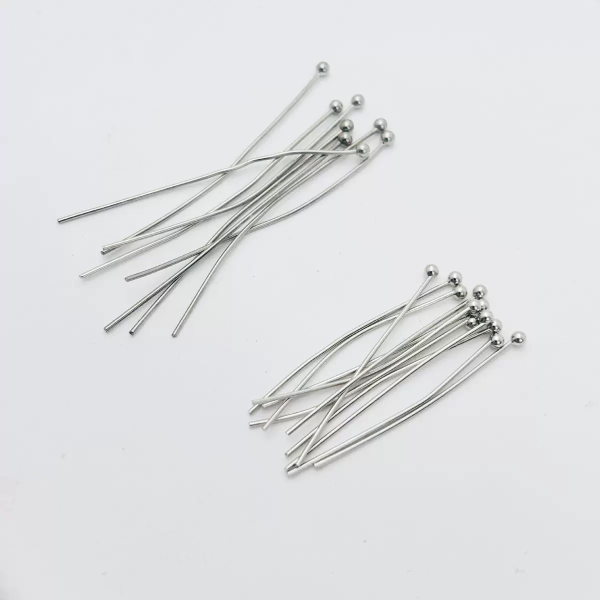200 pz/lotto Perni a testa sfe - Jewelry Making Silver recensione e prezzo