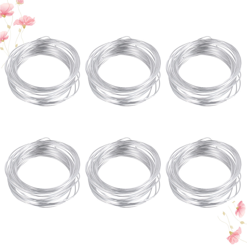 6 Rotoli di Filo di Alluminio  - Jewelry Making Silver recensione e prezzo