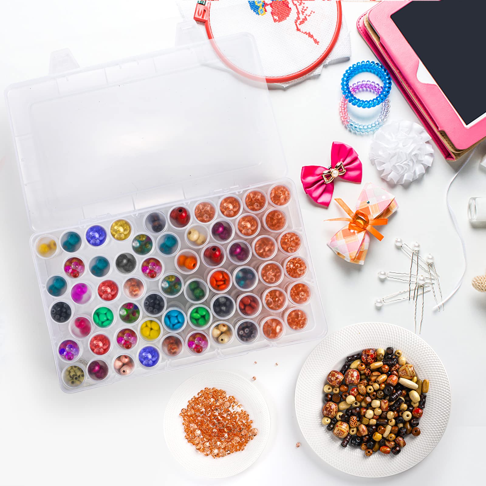 Scatola di Plastica con 24/30/ - Bead Organizer Tray recensione e prezzo