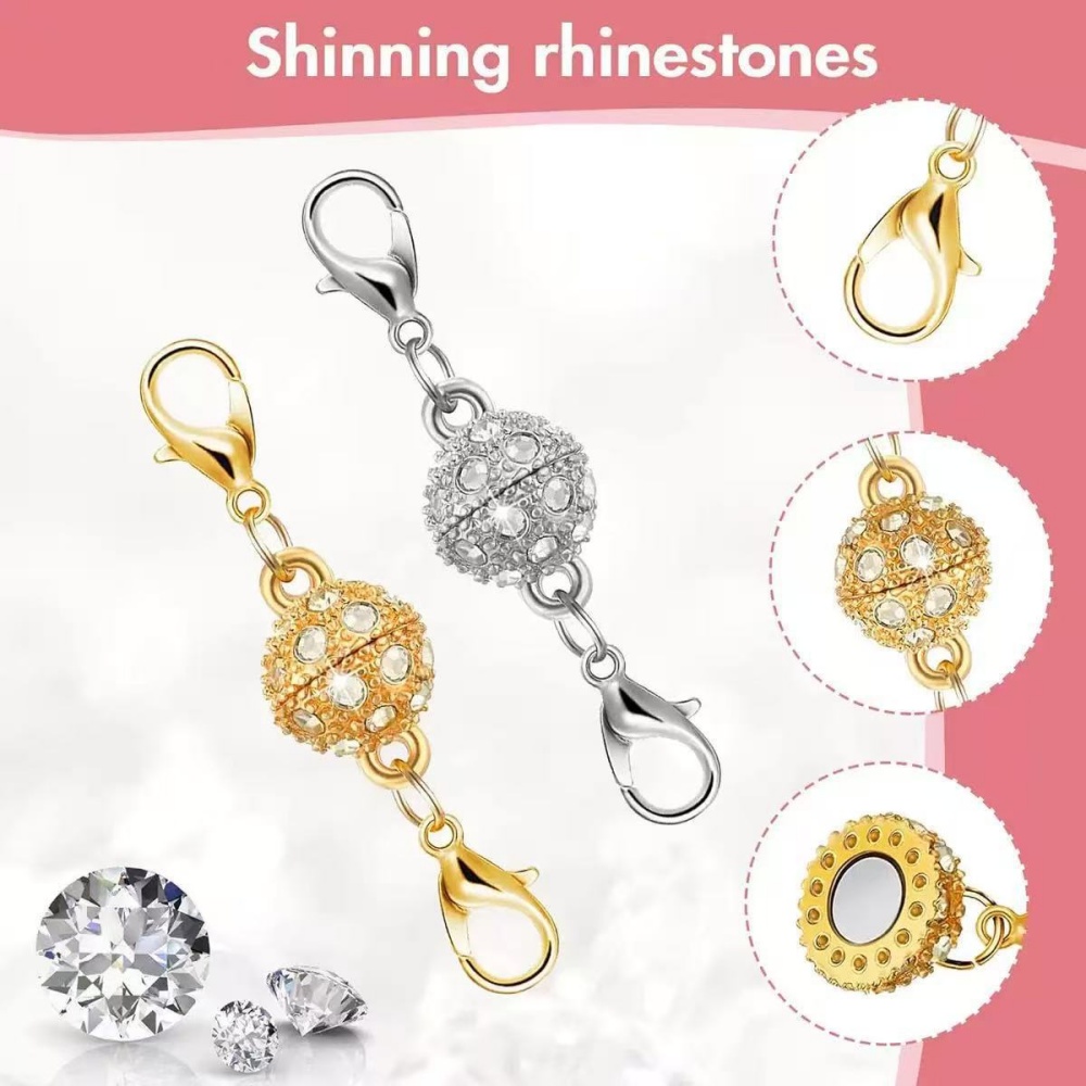 5 Pezzi Chiusure Magnetiche Ro - Lobster Clasp Silver recensione e prezzo
