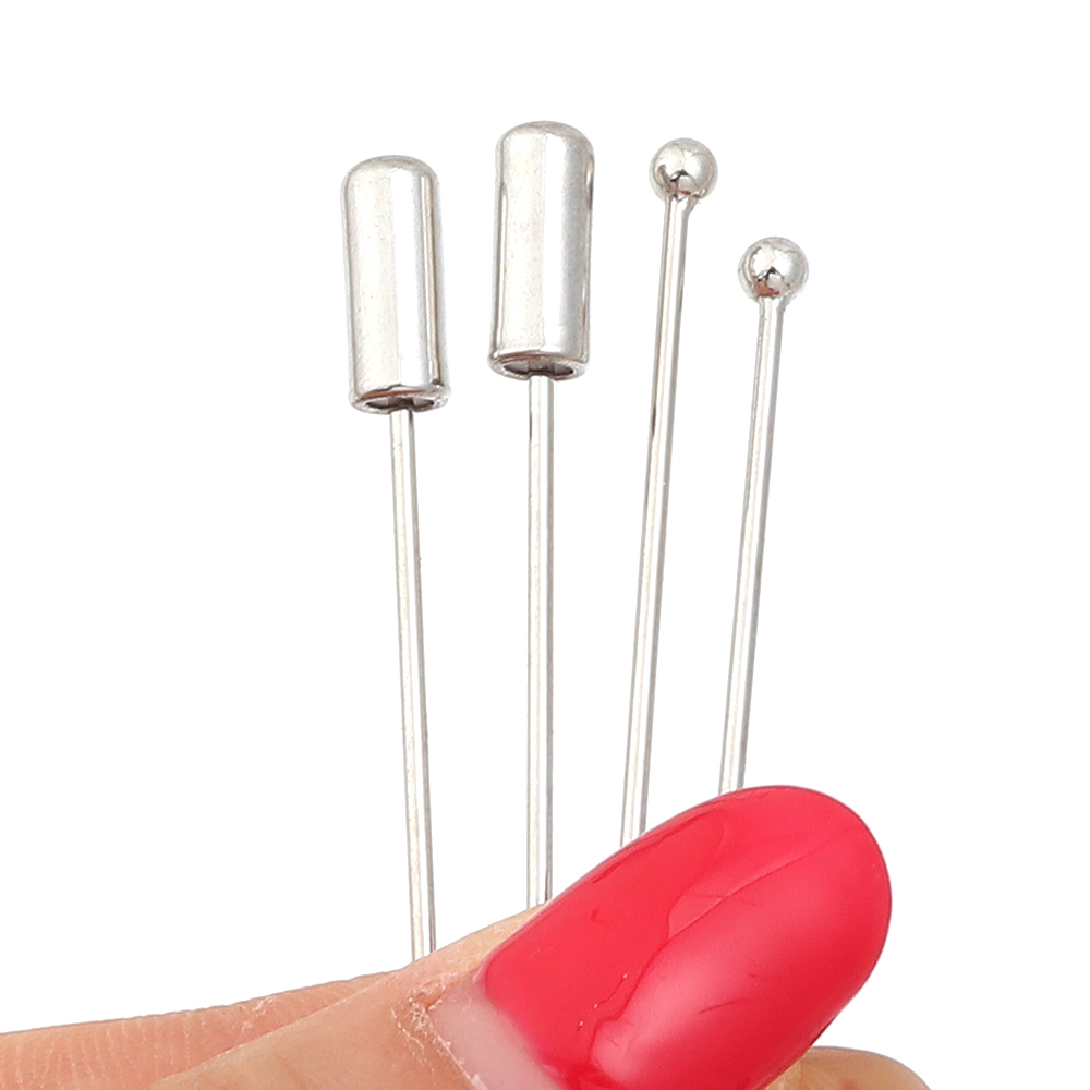 10 pz/lotto Spille di sicurezz - Jewelry Making Head Pins recensione e prezzo