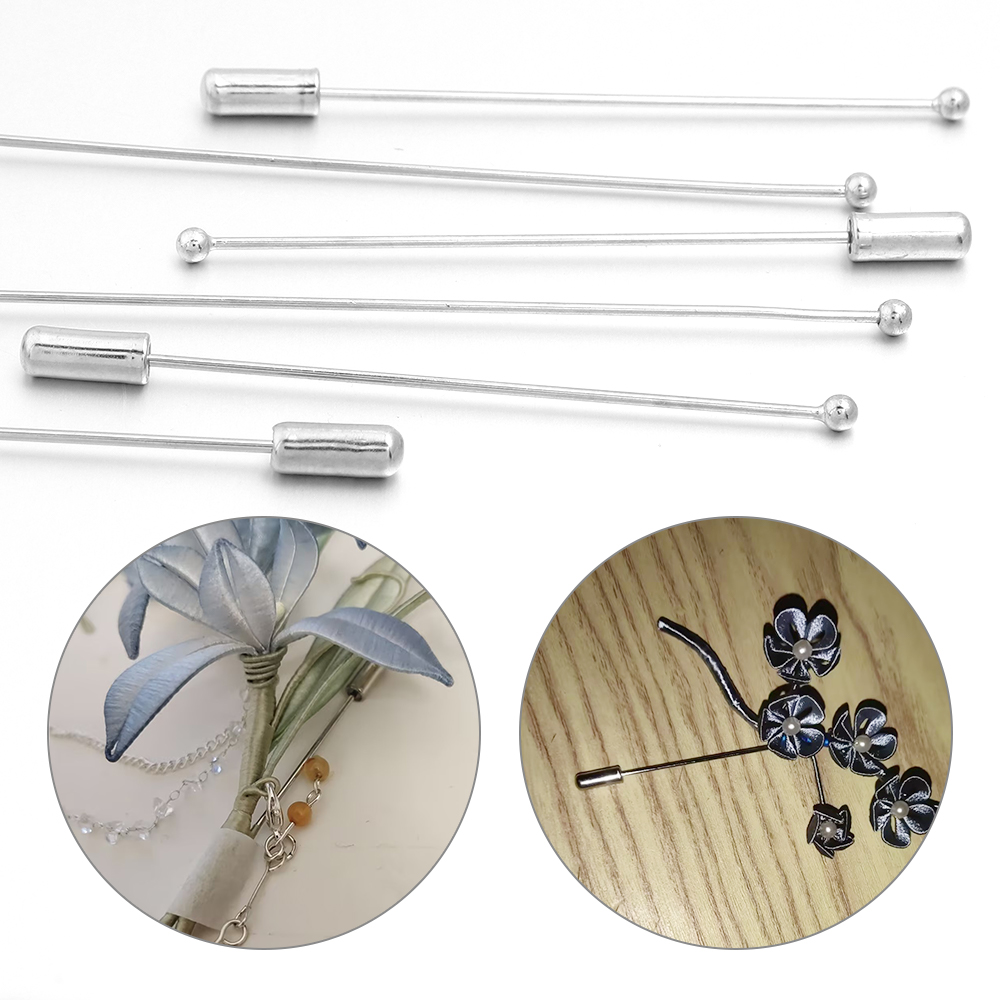 10 pz/lotto Spille di sicurezz - Jewelry Making Head Pins recensione e prezzo