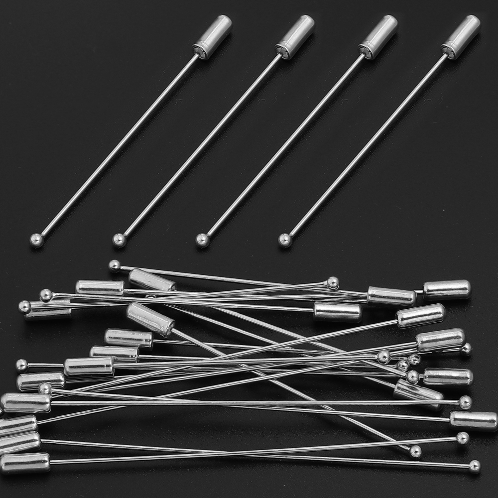 10 pz/lotto Spille di sicurezz - Jewelry Making Head Pins recensione e prezzo