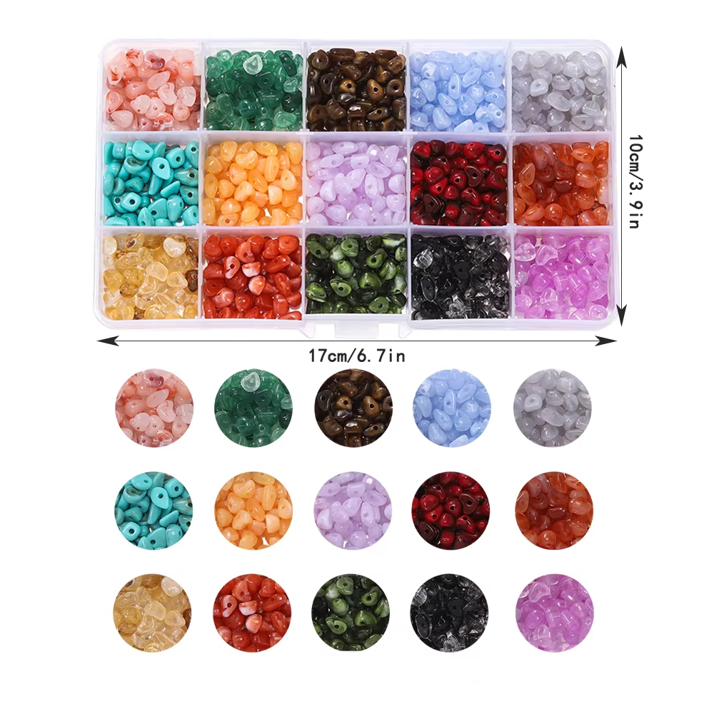 Circa 525 pz/scatola Imitazion - Bead Organizer Tray recensione e prezzo