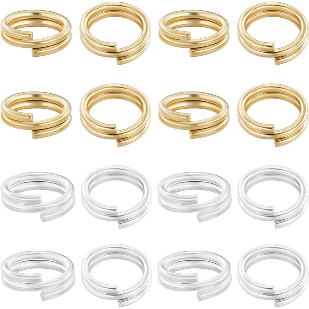 1 scatola da 80 pezzi Anello d - Jewelry Making Silver recensione e prezzo