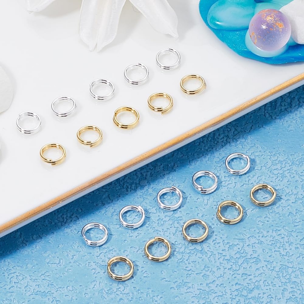1 scatola da 80 pezzi Anello d - Jewelry Making Silver recensione e prezzo
