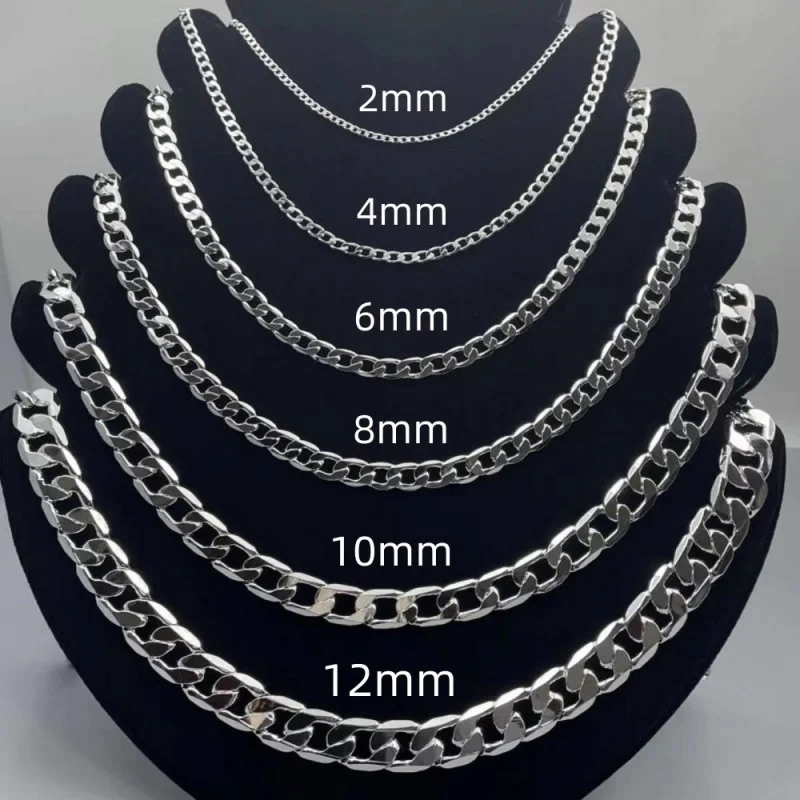 Collana da uomo in argento ste - Lobster Clasp Silver recensione e prezzo