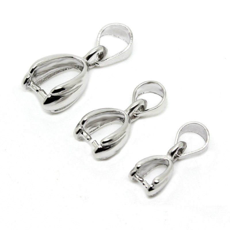 10 Pezzi Ganci a Pressione in  - Jewelry Making Silver recensione e prezzo