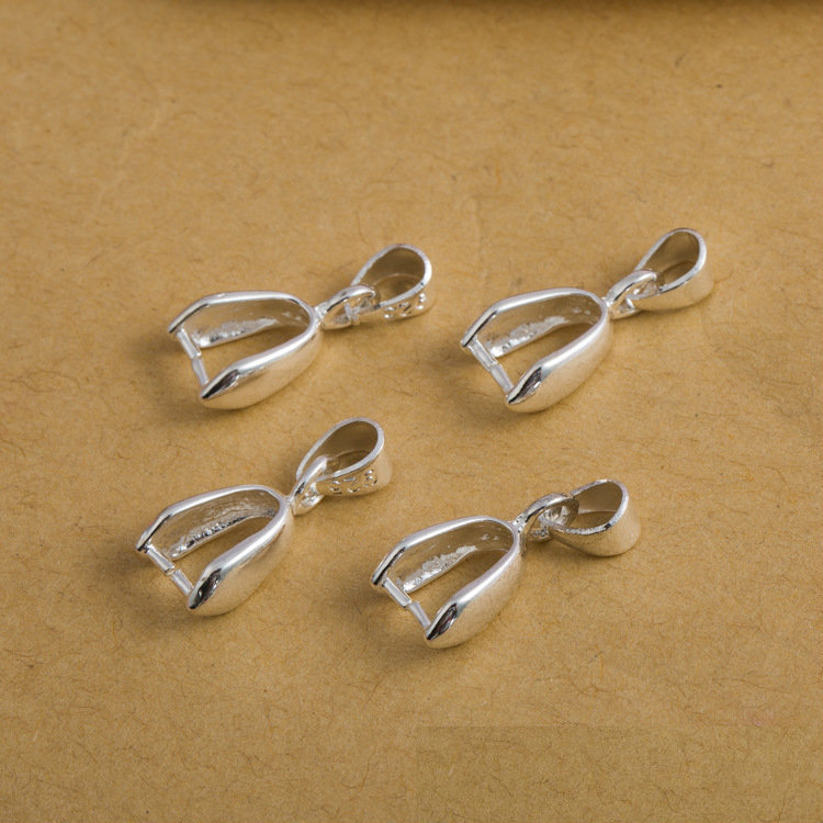 10 Pezzi Ganci a Pressione in  - Jewelry Making Silver recensione e prezzo