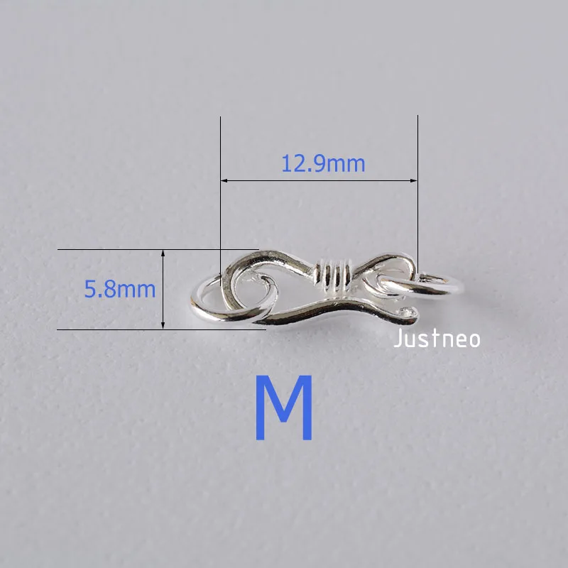 Chiusura a forma di pesce con  - Jewelry Making Silver recensione e prezzo
