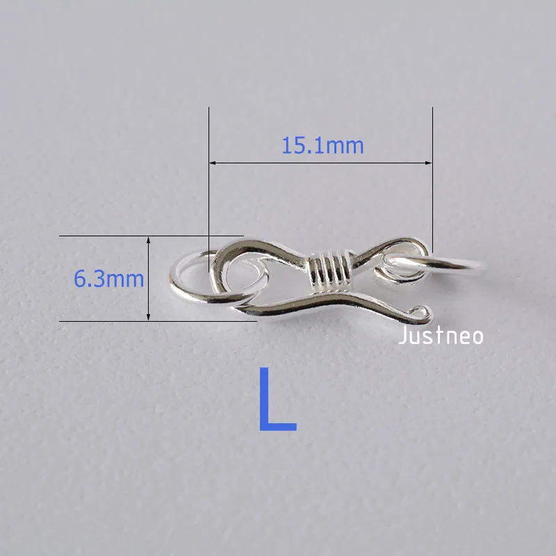 Chiusura a forma di pesce con  - Jewelry Making Silver recensione e prezzo